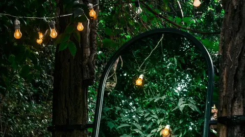 Los espejos que reflejan la naturaleza potencian la energía positiva