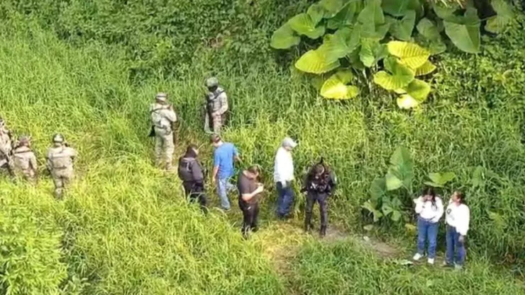 El hallazgo se registró en el fraccionamiento San Rafael, en Coatzintla