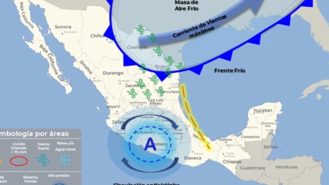 clima mexico 6 de enero