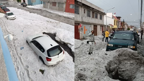 Así quedaron las colonias de Puebla afectados por las lluvias y granizada del 24 de mayo