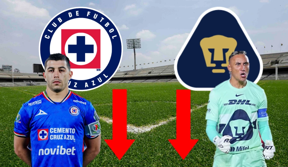 OFICIAL: estas son todas las bajas de Cruz Azul y Pumas para el amistoso