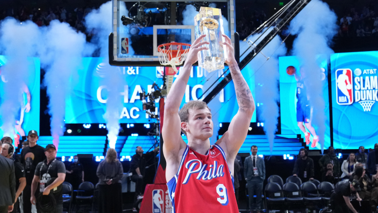 Mac McClung, campeón de clavadas de la NBA