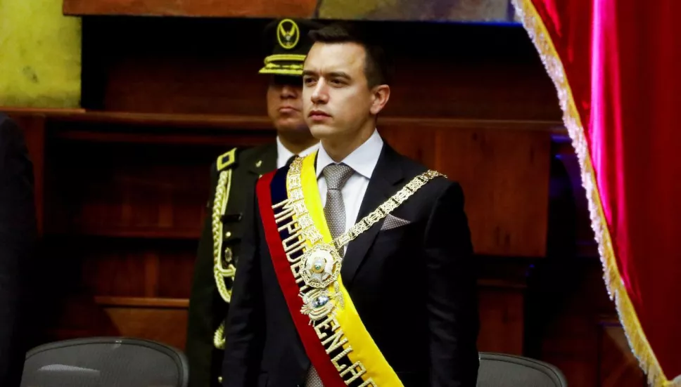 Daniel Noboa nuevo presidente de Ecuador