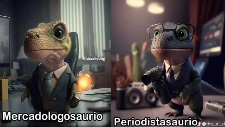¿Cómo conseguir tu propio meme de dinosaurios bebés?
