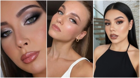 Maquillaje social de noche