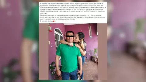 Hija de Francisco Javier, policía asesinado en Culiacán, se despide de su padre con sentido mensaje