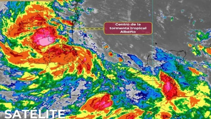 Cómo será el paso de la Tormenta Tropical Alberto por Puebla