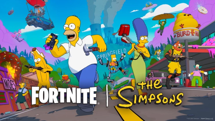 Los Simpson debutan en Fortnite