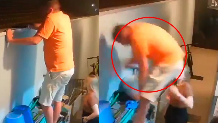 Hombre muere por asomarse