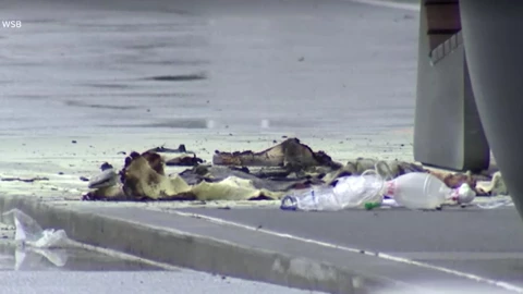 Manifestante palestino se prende fuego frente a la embajada de Israel en Atlanta