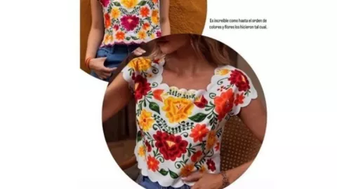 Marca de ropa china hizo copia idéntica de huipil yucateco y México le reclama.