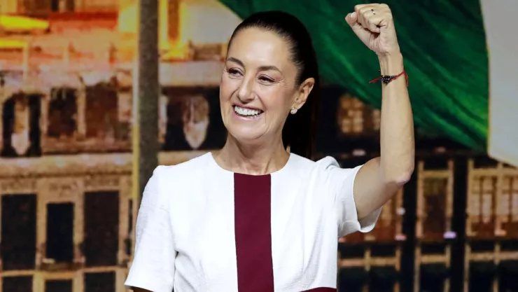 Claudia prensa extranjera