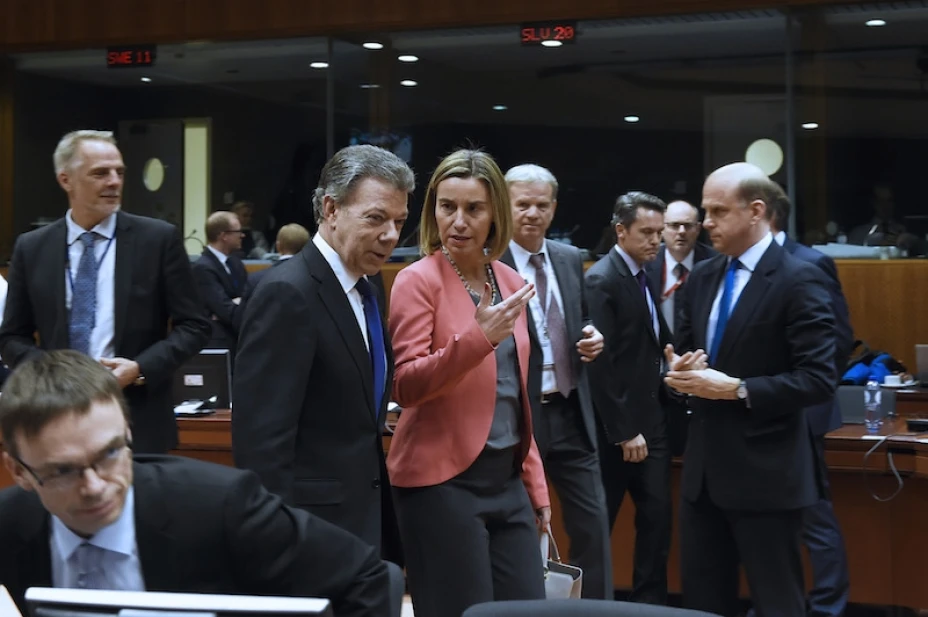 Juan Manuel Santos-Federica Mogherini