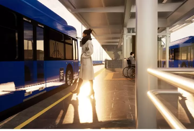 Trolebús elevado Iztapalapa 2022