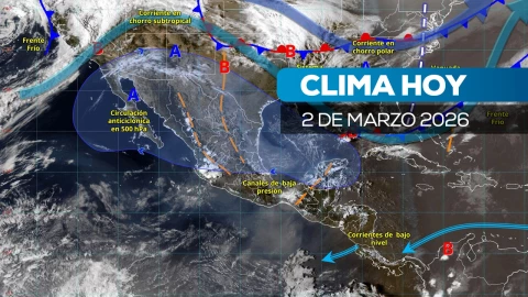 clima hoy 2 marzo en México