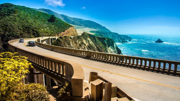 El Bixby Creek Bridge de California