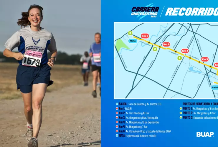 Carrera Universitaria BUAP 2023: Estos son los cierres viales