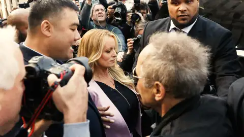 Stormy Daniels en la corte