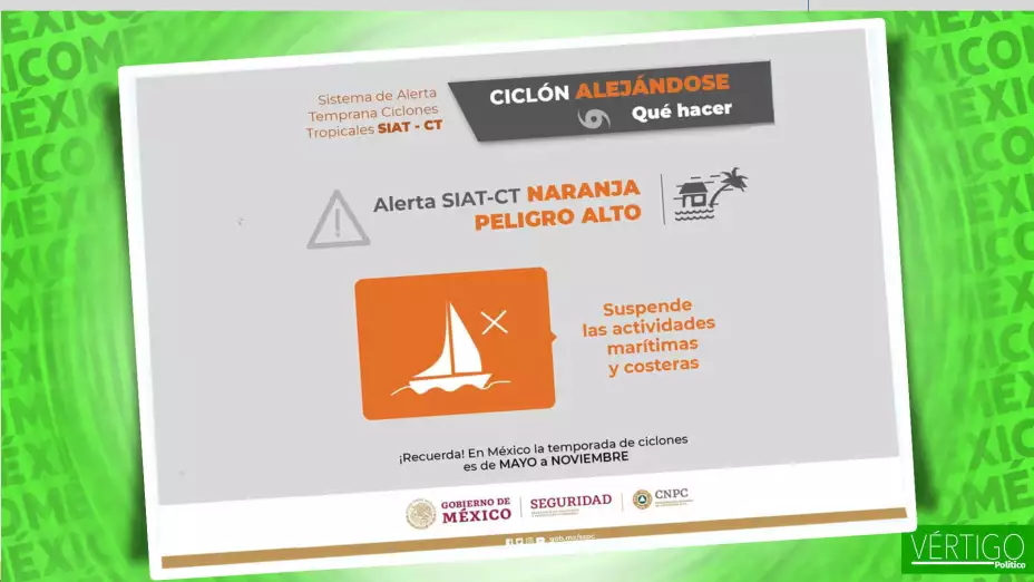 Alerta de huracán Yucatán