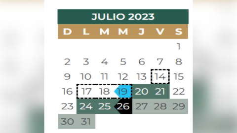 Calendario escolar 2022-2023