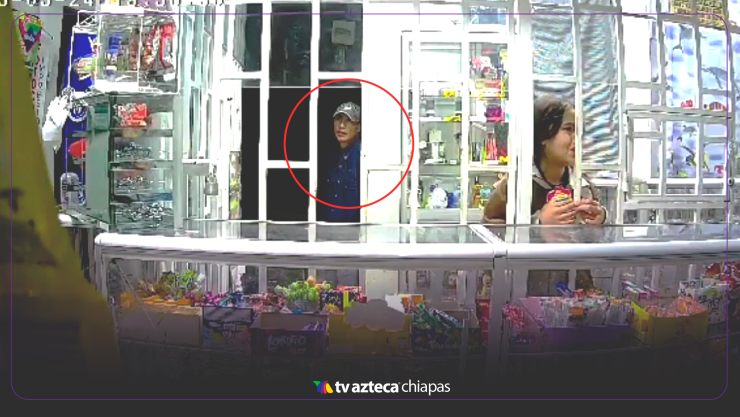 Niña perseguida por hombre