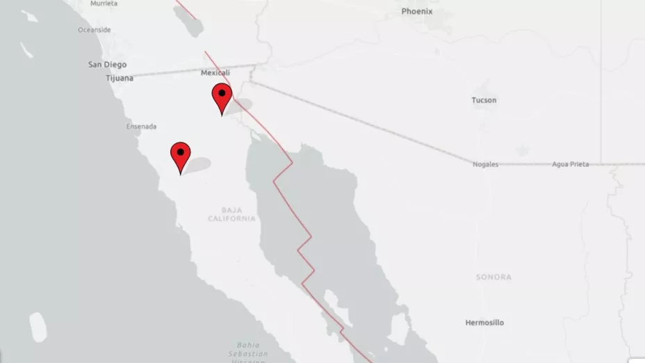Reportan dos sismos en Baja California durante la madrugada: esto dice el SSN