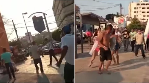 VIDEO: Turistas de Tepito agreden a comerciantes en de Acapulco