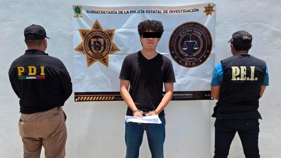 Arresto de Arturo Antonio “N”: ¿De qué delitos se le acusa al joven capturado en Mérida?