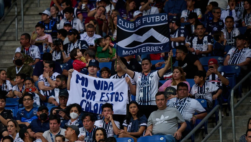 Fans o Aficion durante el partido Monterrey vs FC Juarez, Correspondiente a la Jornada 10 del Torneo Clausura 2023 de la Liga BBVA MX, en el Estadio BBVA Bancomer, el 04 de Marzo de 2023..