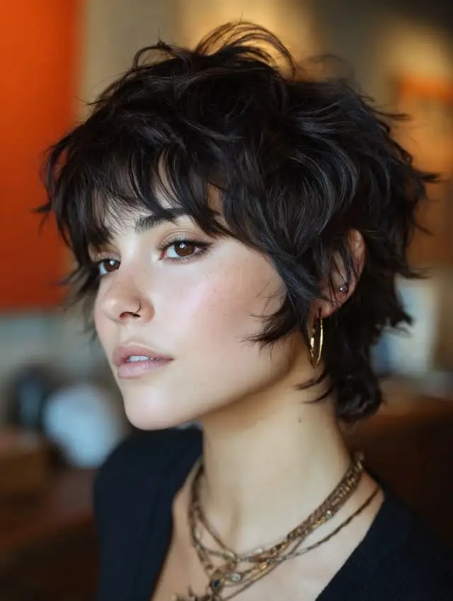 Pixie shaggy
