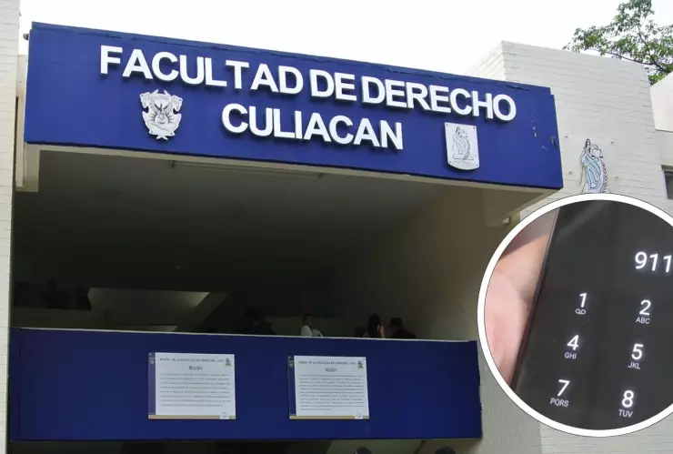Reportan amenaza de bomba en la facultad de Derecho UAS