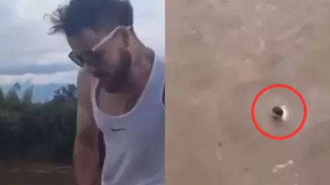 VIDEO DESGARRADOR | Influencer muere ahogado tras intentar reto viral EN VIVO y todo queda grabado