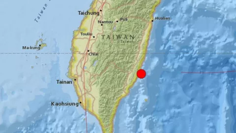 VIDEO Sismo hoy de magnitud 6.6 en Taiwán afecta al Sureste