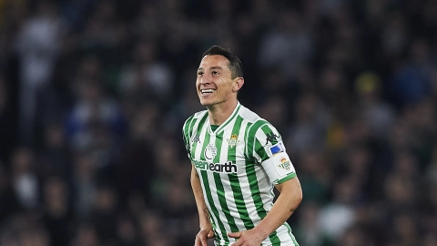 Andrés Guardado, exjugador del Betis