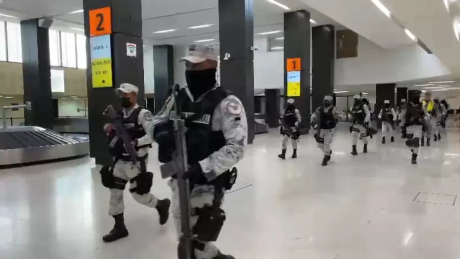 Llegan 500 elementos de la Guardia Nacional