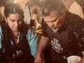 Litzy y el chef Poncho Cadena