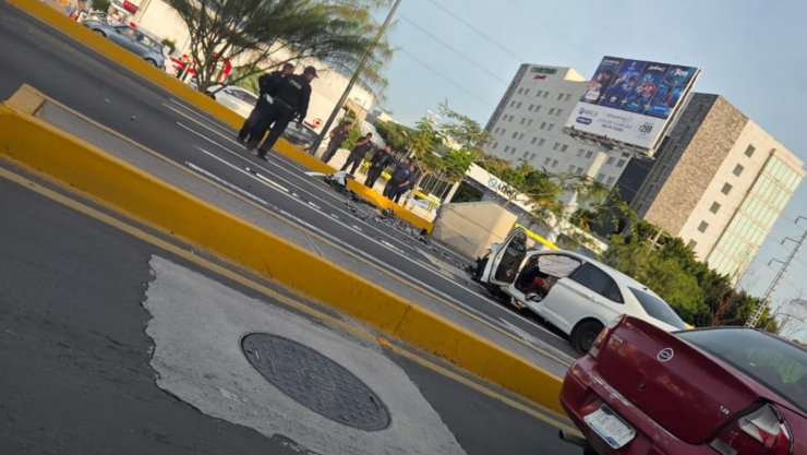 Accidente en Avenida 5 de Febrero, Querétaro 13 de julio 2026