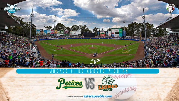 Pericos de Puebla vs Leones de Yucatán