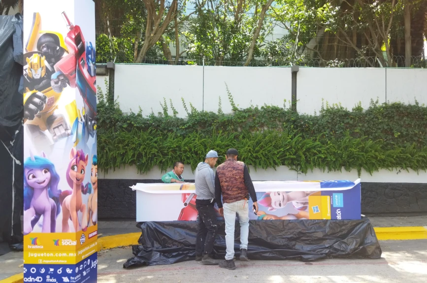 El contenedor de la edición 28 del Juguetón Azteca ya está listo para tu visita.