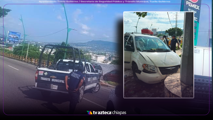 Accidente Libramiento Norte Tuxtla Gutiérrez