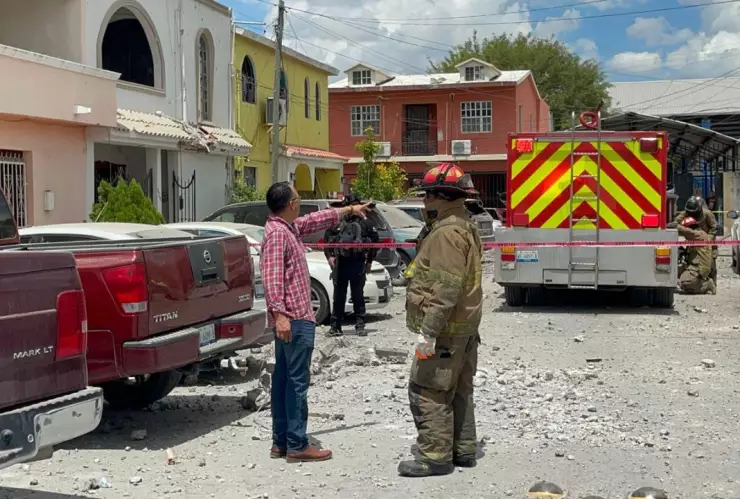 Reportan fuerte explosión en Reynosa; hay personas heridas
