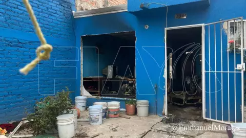 Incendio en vivienda de Villas de San Juan hoy 19 enero 2024