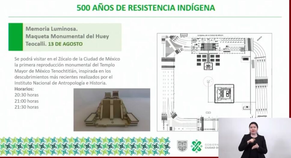 maqueta 500 años