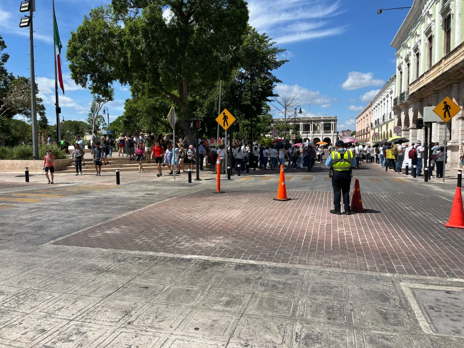 ¡Precaución! Cierre de calles hoy, sábado 1 de marzo de 2025, en el centro de Mérida