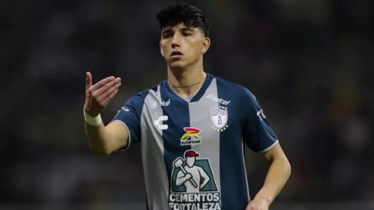 Kevin Álvarez con el club Pachuca