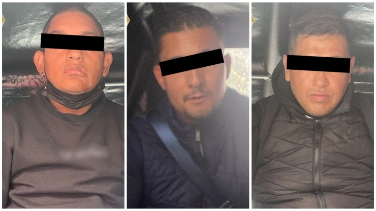 Policías detuvieron a tres presuntos responsables de golpear a una familia en un falso desalojo.