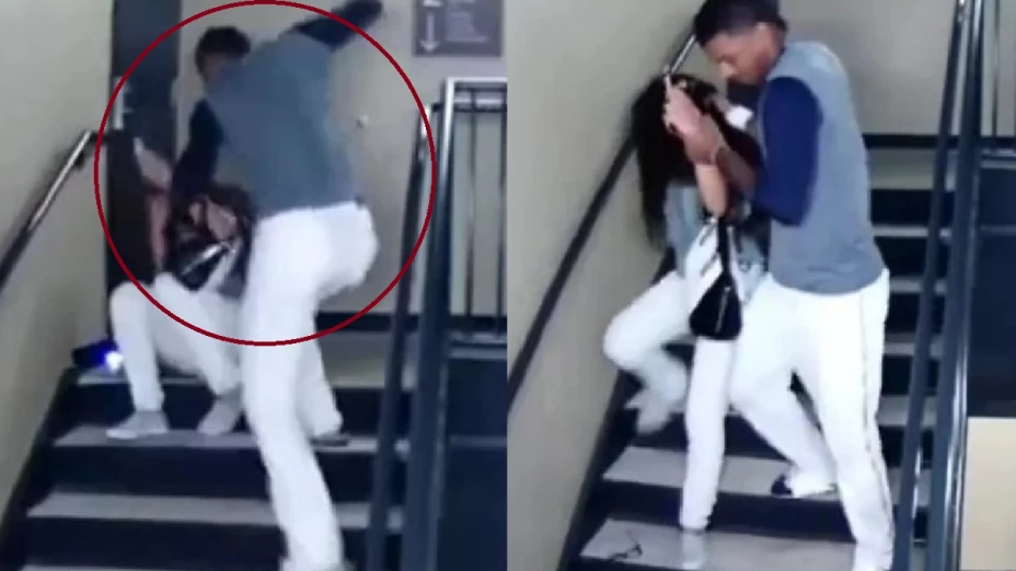 beisbolista venezonalo danry golpea a su novia video