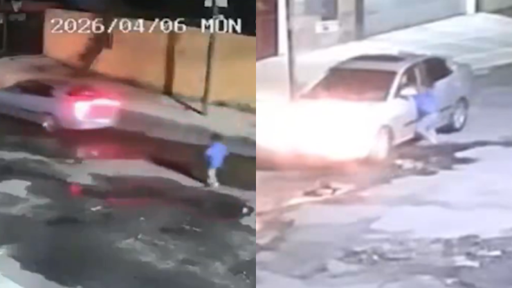 Abandonan a niño en Tlalpan.