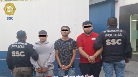 Detenidos CDMX
