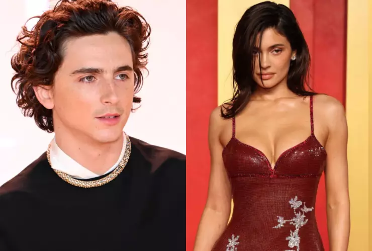Timothee Chalamet y Kylie Jenner